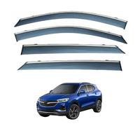 Wind Deflectors for Buick Encore GX LWB MK1 2020+, Rain & Sun Protection Window Visors Rain Guards with Bright Stripes Car Accessories