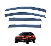 Wind Deflectors for Buick Encore MK2 2020+, Rain & Sun Protection Window Visors Rain Guards with Bright Stripes Car Accessories