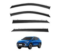 Wind Deflectors for Buick Encore Plus LWB MK1 2023+, Rain & Sun Protection Window Visors Rain Guards with Bright Stripes Car Accessories