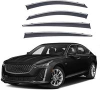 Wind Deflectors for CADILLAC CT5 2019 In Channel Rain Guards for Wind, Rain & Sun Protection, Easy Installation