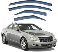 Wind Deflectors for CADILLAC CTS 2014 2019 In Channel Rain Guards for Wind, Rain & Sun Protection, Easy Installation