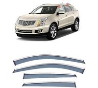 Wind Deflectors for CADILLAC SRX 2009 2016 In Channel Rain Guards for Wind, Rain & Sun Protection, Easy Installation