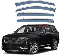 Wind Deflectors for Cadillac XT6 2019 2022 In Channel Rain Guards for Wind, Rain & Sun Protection, Easy Installation
