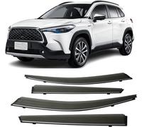 Wind Deflectors for Corolla Cross 2021 2022, Rain Guards Window Visor Side Visors Window Deflectors Side Shatterproof Sun Visor