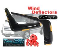 HEKO-15259 Transit L 2-Door 2006-12 Team Heko Wind Deflectors Tinted