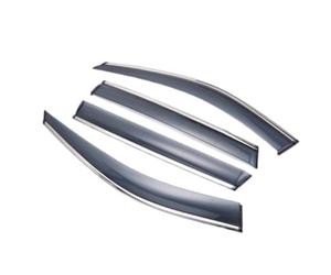 Wind Deflectors For Infiniti For Second For Generation QX50 P71A 2019 2020 Plastic Exterior Visor Vent Shades Window Sun Rain Guard Deflector 4pcs Window Visor
