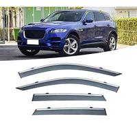 Wind Deflectors For Jaguar F-PACE 2016-2022, Keep Your Car Ventilated in Rain, Reduce Wind Turbulence,Rain & Sun Guard Side Window