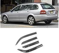 Wind Deflectors For Jaguar X-Type 2002 2003 2004 2005 2006 2007 2008,Car Side Window Ventilated Visors Rain Guards Accessories,Wind-Sun-Rain Deflectors,4pc