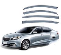 Wind Deflectors For KIA K4 MK1 2014-2017 2018 2019 2020, Window Rain Guards for Wind & Sun Protection Waterproof Keep Your Car Ventilated In Rain
