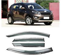 Wind Deflectors For KIA Sportage R 2015-2016, Keep Your Car Ventilated in Rain, Reduce Wind Turbulence,Rain & Sun Guard Side Window