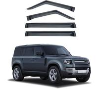 DHONDT Wind Deflectors for Land Rover Defender 110 2020-2024, Rain Guard Wind Visor Window Cover Door Frame Fitting Accessories