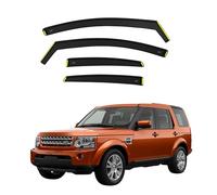 Wind Deflectors for Land Rover Discovery MK4 (2009-2016) 5 Door SUV 4pcs Set | In-Channel Rain Guards for Wind, Easy Installation - Tinted Enhance Driving Comfort with Window Visors Shields (BWS)