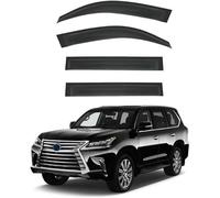 Wind Deflectors for Lexus LX570 2008-2021. Car Side Window Wind Rain Deflector Car Side Door Stick On Deflector Sun Visors Vent Shade