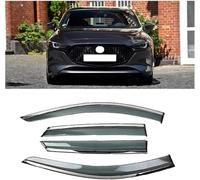 Wind Deflectors for Mazda 3 2019-2020, Rain Guards Window Visor Side Visors Window Deflectors Side Shatterproof Sun Visor