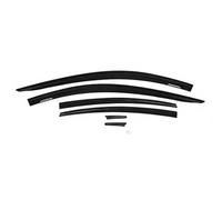 Wind Deflectors For Mazda 6 For Atenza 2014-2024 Abs Waterproof Door Window Visor Vent Shades Sun Rain Guard Weather Shield(Black)
