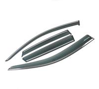 Wind Deflectors For Mercedes For Benz E-Class W212 Sedan 2009-2016 Chrome Strips Rain Guards Window Visor Wind Deflectors Vent Shade Cars Sunshades