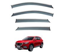 Wind Deflectors for MG HS 4PCS MK1-AS23 2018-2024+, Rain & Sun Protection Window Visors Rain Guards with Bright Stripes Car Accessories