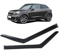 AnJWen Wind Deflectors For Mini Paceman 2013 2014 2015 2016 R61,Car Side Window Ventilated Visors Rain Guards Accessories,Wind-Sun-Rain Deflectors,4pc