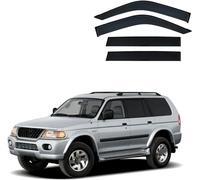 Wind Deflectors For Mitsubishi Montero Sport MK1-K80 1996-2006 2007, Window Rain Guards for Wind & Sun Protection Waterproof Keep Your Car Ventilated In Rain