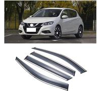 Wind Deflectors For Nissan Tiida 2011-2019, Keep Your Car Ventilated in Rain, Reduce Wind Turbulence,Rain & Sun Guard Side Window