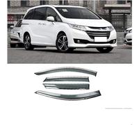 Wind Deflectors for Odyssey 2016-2019, Keep Your Car Ventilated in Rain Reduce Wind Turbulence Tinted In Channel Type