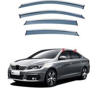 Wind Deflectors for Peugeot 308 MK1/T7 2014 2015 2016 2017 2018 2019 2020, Rain Guards Window Visor Side Visors Window Deflectors Side Shatterproof Sun Visor