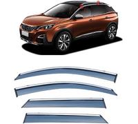 Wind Deflectors for Peugeot 4008 P84 2017 2018 2019 2020 2021 2022 2023, Rain Guards Window Visor Side Visors Window Deflectors Side Shatterproof Sun Visor
