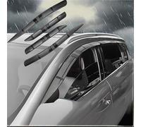 Wind Deflectors for Renault Grand Scénic IV (R9) 2016-2021, Car Side Window Wind Rain Deflector In-Channel Rain Guards for Wind, 4 for whole vehicle