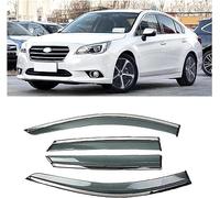 Wind Deflectors For Subaru Legacy 2016-2018, Keep Your Car Ventilated in Rain, Reduce Wind Turbulence,Rain & Sun Guard Side Window