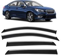 Wind Deflectors For Subaru Legacy Sedan 2015-2020, Keep Your Car Ventilated in Rain, Reduce Wind Turbulence,Rain & Sun Guard Side Window