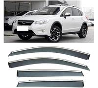 Wind Deflectors For Subaru XV 2012-2017, Keep Your Car Ventilated in Rain, Reduce Wind Turbulence,Rain & Sun Guard Side Window