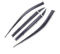 Wind Deflectors For Toyota For RAV4 2020-2024 Window Trim Accessories Weathershields Wind Rain Guard Shades Chrome Window Visors Window Wind Deflectors