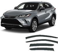 Wind Deflectors for Toyota Harrier MK1/XU60 2013-2019, Rain Guards Window Visor Side Visors Window Deflectors Side Shatterproof Sun Visor