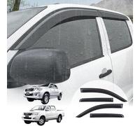 Wind Deflectors for Toyota Hilux 2006-2015 Double Cab, Premium Accessories