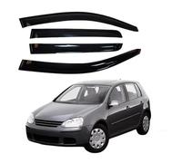 Wind Deflectors For VW For Golf 4 MK4 Hatchback 1997-2003 Window Visors Rain Guard Vent Wind Deflector Weathershield Moulding Trim