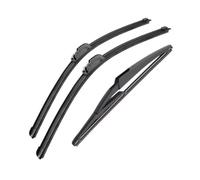 wind deflectors Front Rear Wiper Blades for Dacia for Sandero MK2 2012-2020 Full Set Brushes Accessories J Hook 22"20"11"