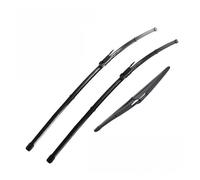 wind deflectors Front Rear Wiper Blades Set for Aclass W169 for Bclass W245 Car Windscreen Clean Brush Replacement Accessories 26"+23"+12"(RHD)