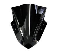 Wind Deflectors Motorcycle Accessories Windshield Windscreen Wind Deflector Motorbike Wind Screen For For N-ja 2013 2014 2015 2016 2017(Black)