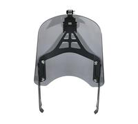 Wind Deflectors Motorcycle Front Windshield Deflector Windscreen GPS Mount Navigation Bracket For Ducati For Scrambler 400/800 15-20(STYLE 2 Type 4 Grey)