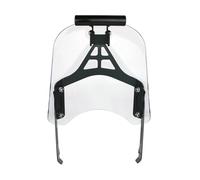 Wind Deflectors Motorcycle Front Windshield Deflector Windscreen GPS Mount Navigation Bracket For Ducati For Scrambler 400/800 15-20(STYLE 2 Type 5 Clear)