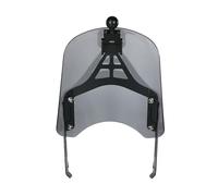 Wind Deflectors Motorcycle Front Windshield Deflector Windscreen GPS Mount Navigation Bracket For Ducati For Scrambler 400/800 15-20(STYLE 2 Type 6 Grey)