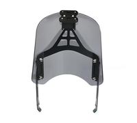 Wind Deflectors Motorcycle Front Windshield Deflector Windscreen GPS Mount Navigation Bracket For Ducati For Scrambler 400/800 15-20(STYLE 2 Type 1 Grey)