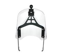 Wind Deflectors Motorcycle Front Windshield Deflector Windscreen GPS Mount Navigation Bracket For Ducati For Scrambler 400/800 15-20(STYLE 2 Type 6 Clear)