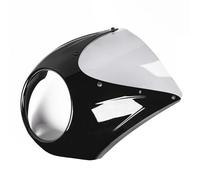 Wind Deflectors Motorcycle Windscreen For BMW R18 Classic 2020-2024 Front Cowl Headlight Fairing Cover Light Hump With Bracket Guard(Light smoke,X1)