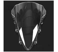 Wind Deflectors Motorcycle Windshield Spoiler For YZF R1 2007-2008 Plastic Air Wind Deflectors Front Fairing Screen Extension(Transparent)