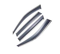 Wind Deflectors Plastic Exterior Visor Vent Shades Window Sun Rain Guard Deflector For Dodge For Journey JC 2011-2019 Car Accessories Rain Guards Window Visor