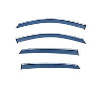 Wind Deflectors Set For Accord 2018- Accessories Rear Window Roof Sun Rain Shade Vent Visor Spoiler Strip Wind Deflectors Visors Guard Guard Deflectors(Electroplated)