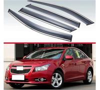 Wind Deflectors Set for Chevy Cruze 2008-2014 Door In Channel Rain Guards Rain Protection Easy Installation