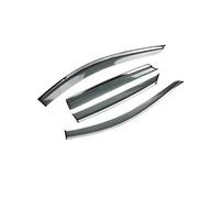 Wind Deflectors Set For Civic 11th Gen 2022 2023 2024 Car Deflector Visor Side Mirror Rainwater Window Rain Protection Auto Outdoor Accessory Guard Deflectors(D)