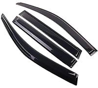 Wind Deflectors Set for Ford Fiesta MK6 2009-2017 Door In Channel Rain Guards Rain Protection Easy Installation